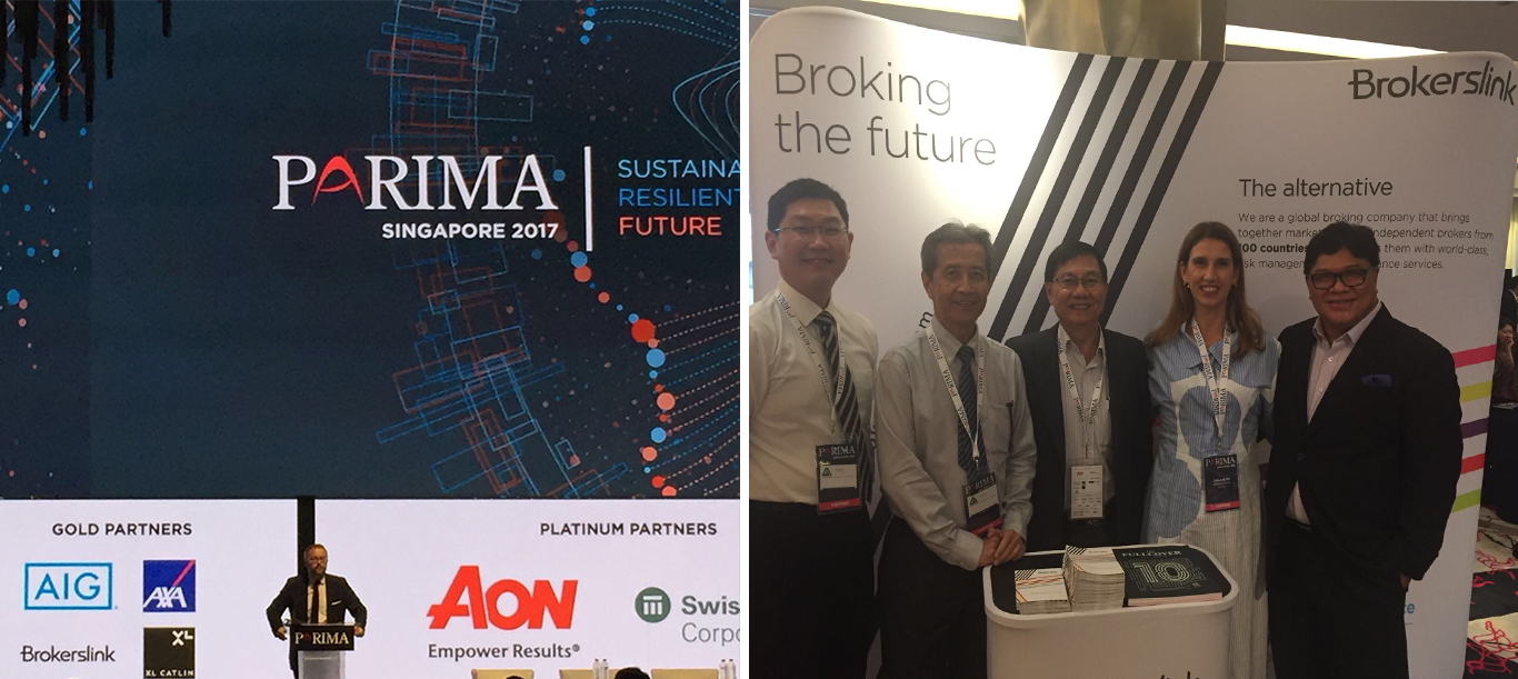 Brokerslink at Parima Conference 2017, Singapore 14 November